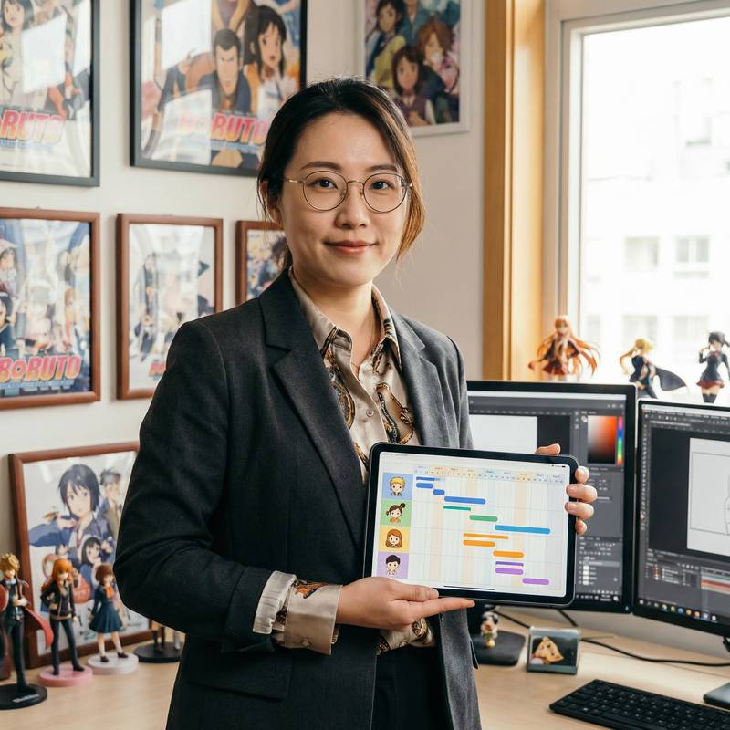 人兽动漫制片人林雨薇